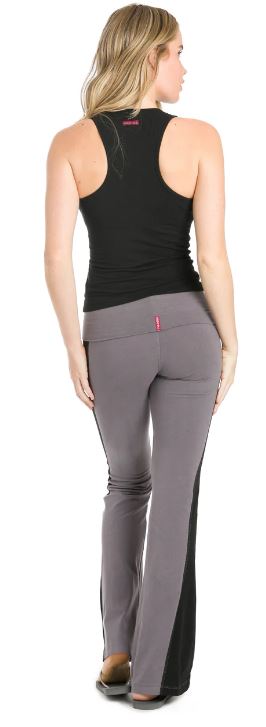 Rolldown Bootleg Flares - with Rally Stripe detail