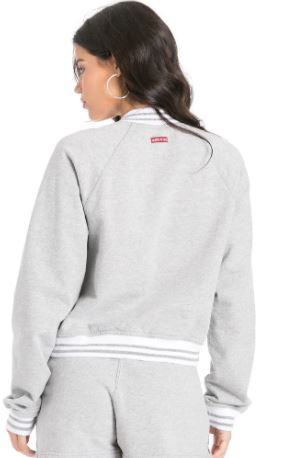 Baseball Fleece Bomber