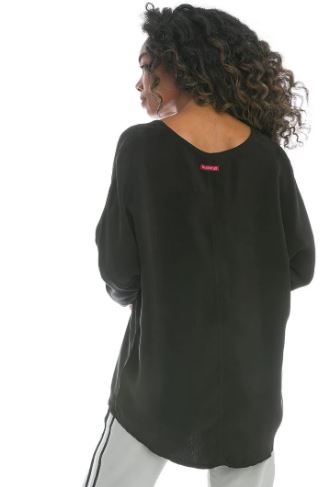 Dolman Sleeve V Neck Pullover