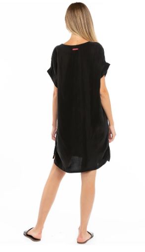 V Neck Shift Dress