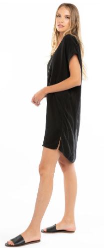 V Neck Shift Dress
