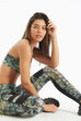 Digital Camo Hi Waist 'One Warrior' Leggings