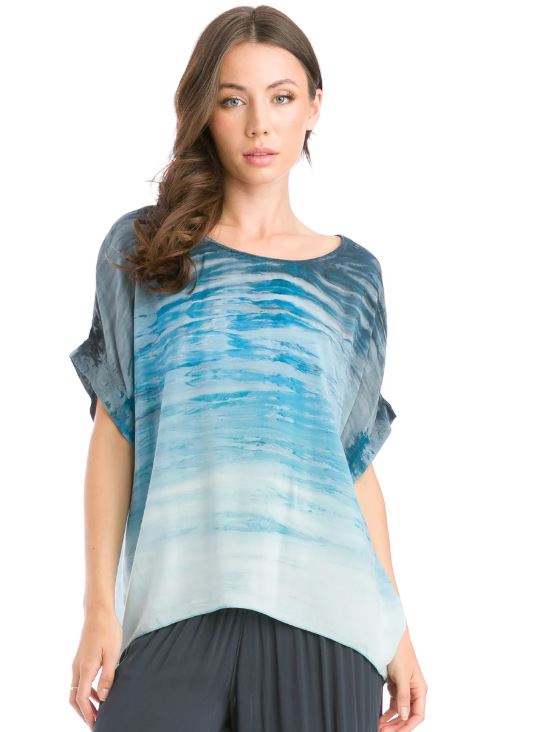 Scoop Boxy T - with Tie Dye