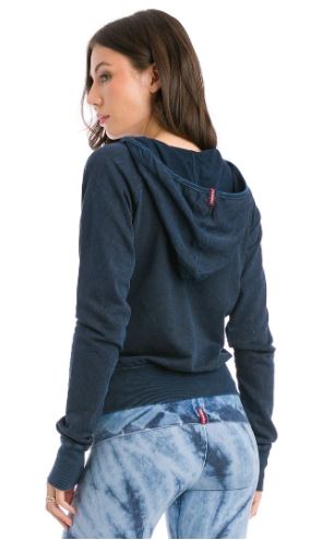 Baby Fleece Zip Hoodie - with Stone wash dye