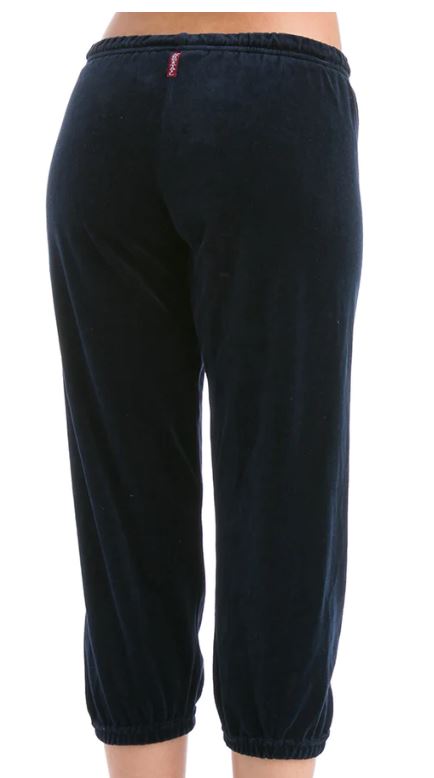 Velour Pull-on Crop Sweatpants