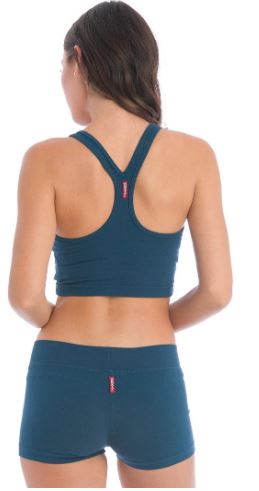 Racerback Cotton Midi Sports Bra