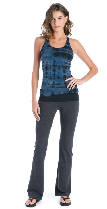 Rolldown Bootleg Flares - with Waistband Treatments