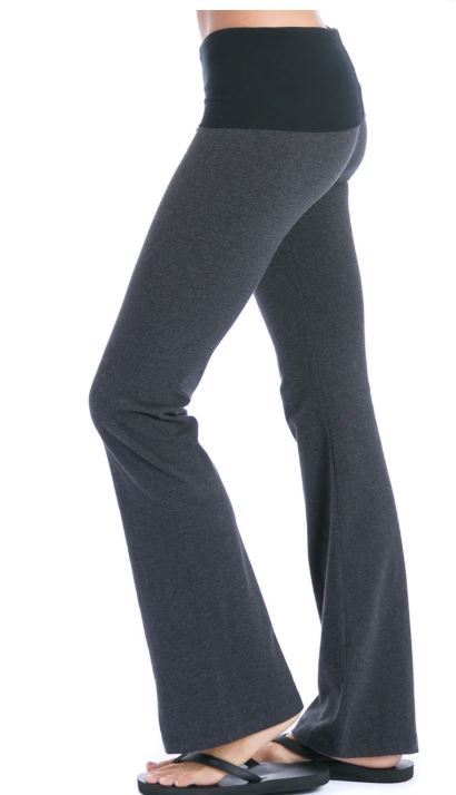 Rolldown Bootleg Flares - with Waistband Treatments