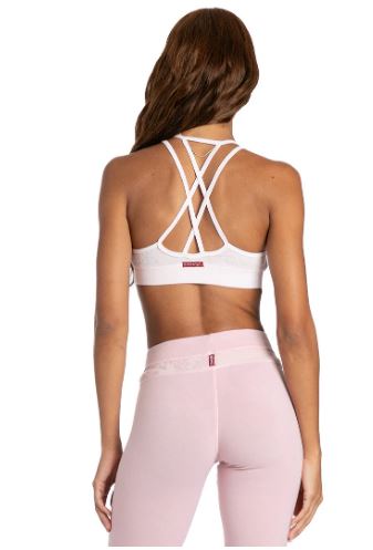 Lotus Lace Double Cross Bra