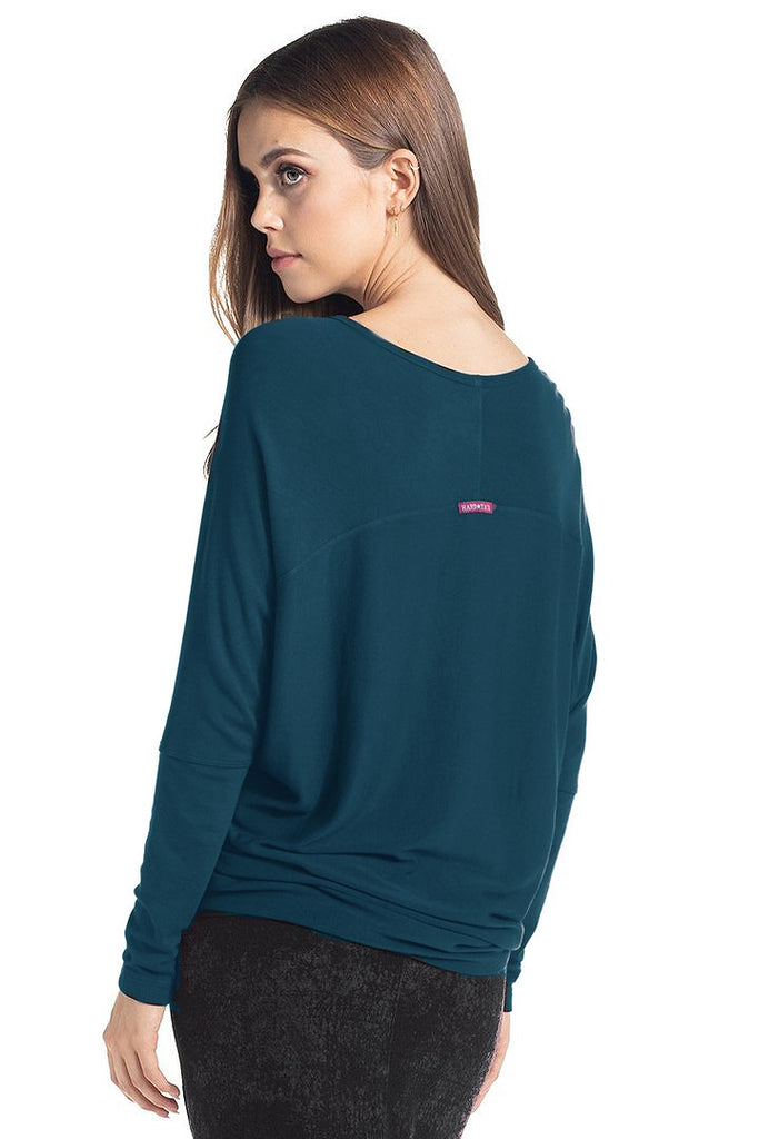 Luxe Slouchy V Neck Tee