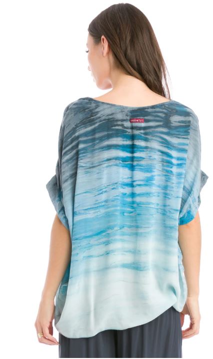 Scoop Boxy T - with Tie Dye