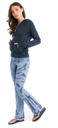 Baby Fleece Zip Hoodie - with Stone wash dye