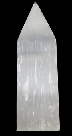 Large Selenite Point Tower