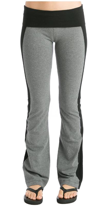 Rolldown Bootleg Flares - with Color Blocking