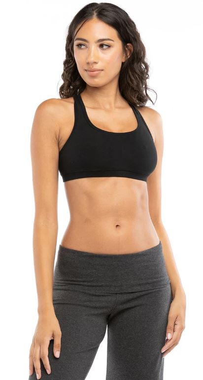Criss Cross Racerback Sports Bra