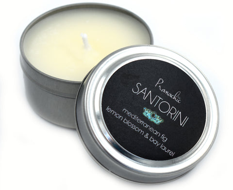 SANTORINI Small Travel Candle