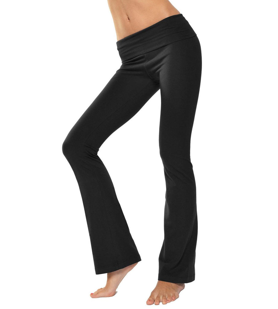 Rolldown Bootleg Flares - with Embroidery - Pranachic