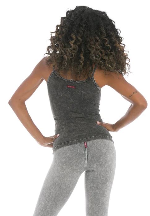 Long Cami Tank in Mineral Wash Dyes