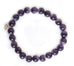 Shining Lotus - Amethyst & Silver Bracelet - Pranachic