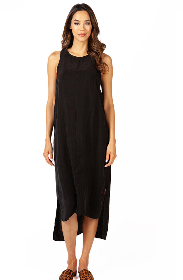 Honeycomb Yoke Tank Dress
