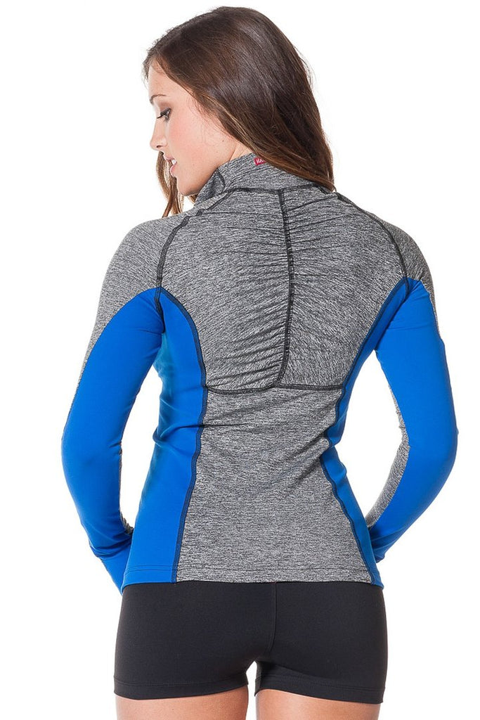 Brushed Heather Zip Jacket