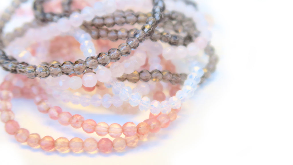 Speak Softly Love - Rose Quartz double - Pranachic