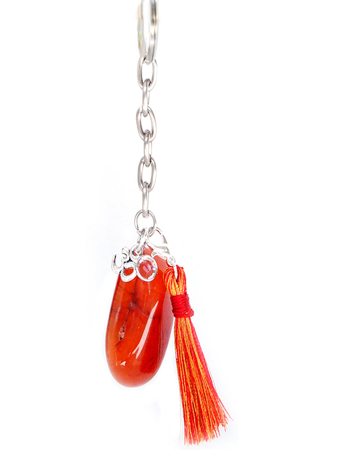 Carnelian Key Ring - Pranachic