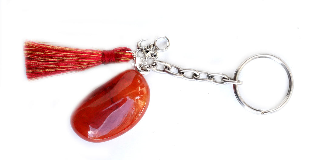 Carnelian Key Ring - Pranachic