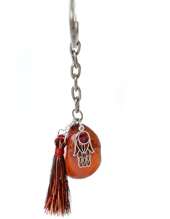 Carnelian Key Ring - Pranachic