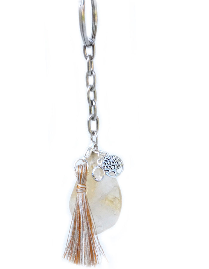 Citrine Key Ring - Pranachic