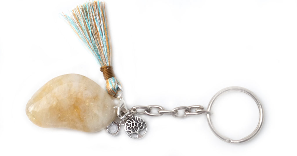 Citrine Key Ring - Pranachic