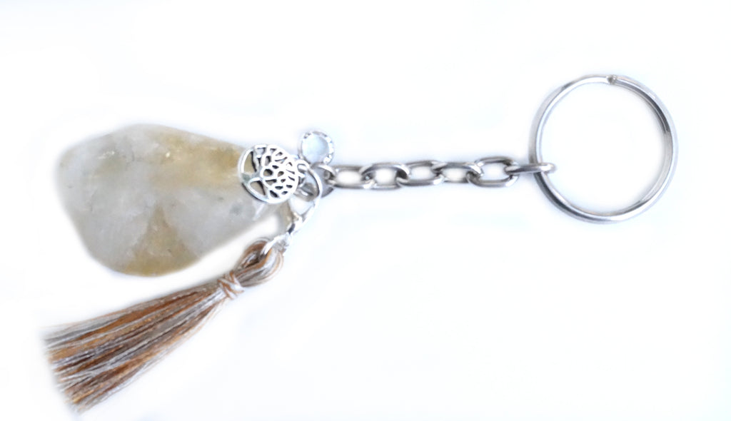 Citrine Key Ring - Pranachic