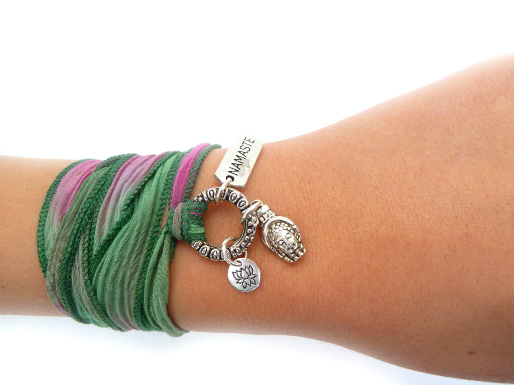 Grateful Heart - Yoga Silk Wrap - Pranachic