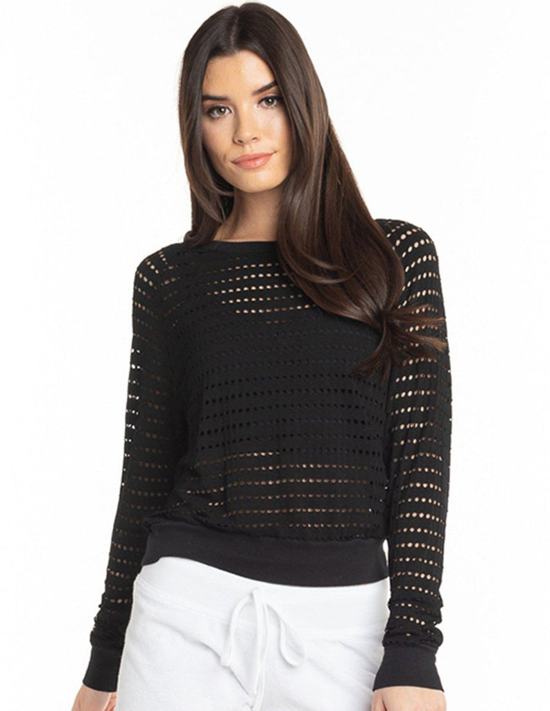 Holey Jersey Shrinky Sweatshirt