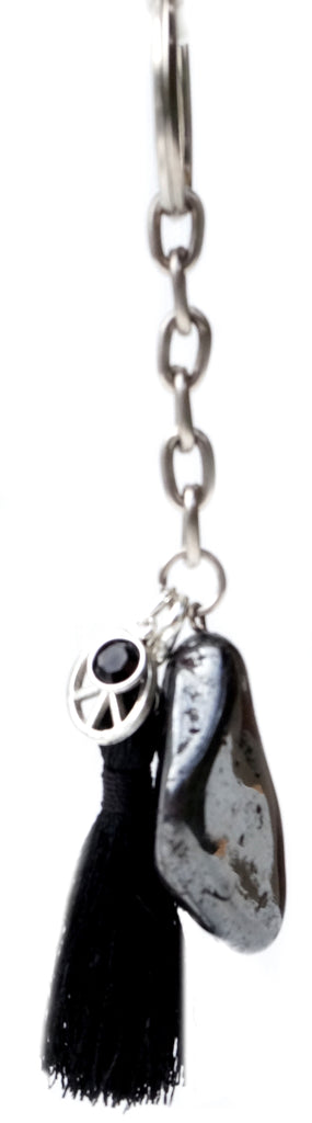 Hematite Key Ring - Pranachic
