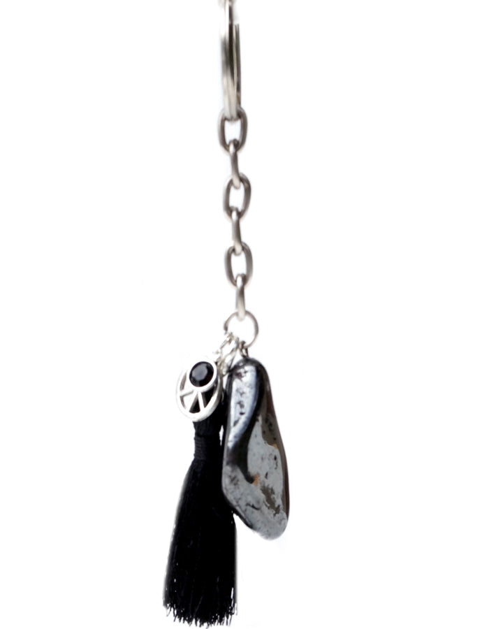 Hematite Key Ring - Pranachic