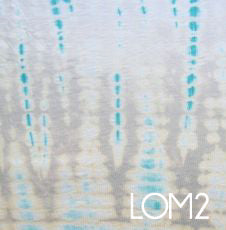 Long Ribbed Tank with Tie Dye