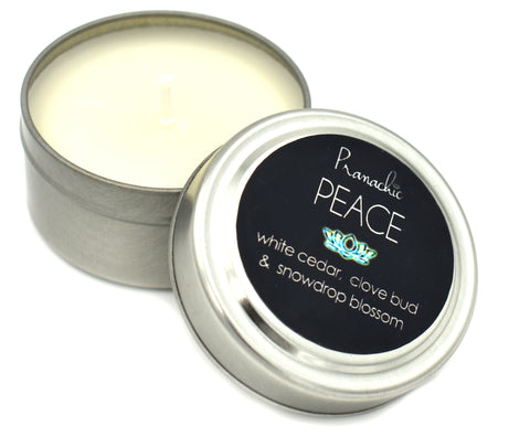 PEACE - Special Large Travel Candle