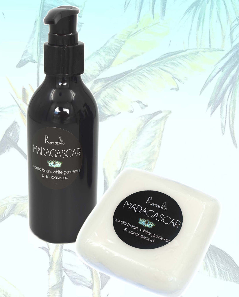 Madagascar Luxury Soap & Hand and Body Lotion Set