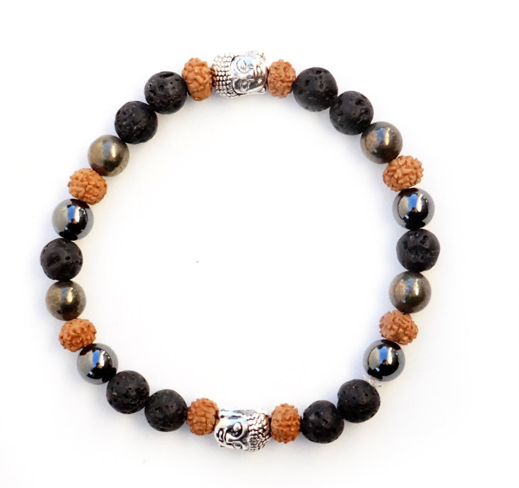 Moon Buddha Yin Bracelet - Pranachic