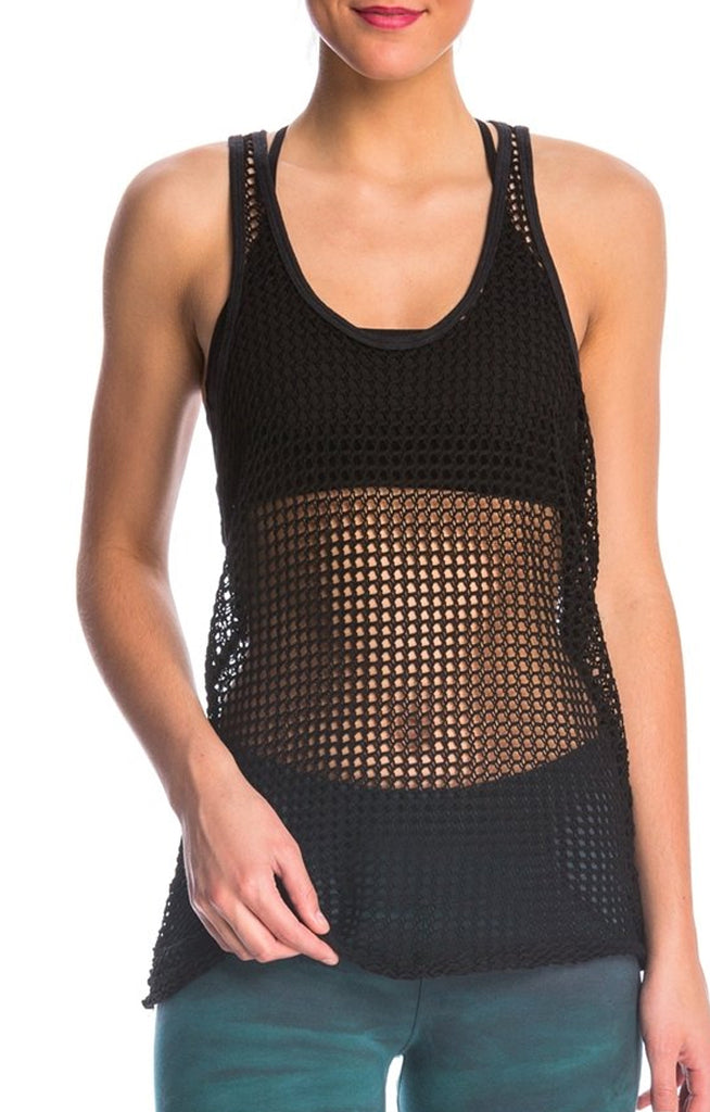 Power Mesh Slouchy Tank - SALE - Pranachic