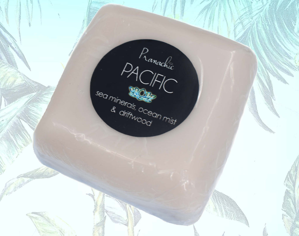 Pacific Luxury Soap & Hand and Body Lotion Set with Candle