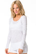 Long Sleeve Ruched T - Pranachic