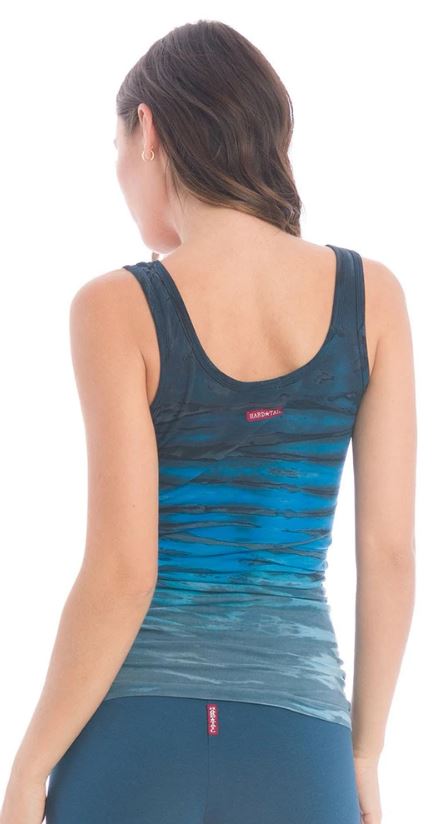 Classic Sexy Tank with Rainbow Horizon Tie Dyes