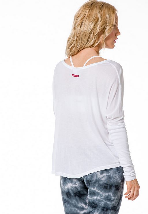 Long Sleeve Crop V T - Pranachic