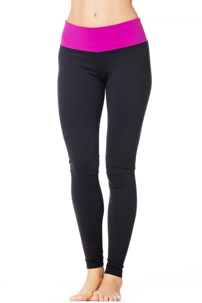 Flat Waist Supplex Ankle Leggings