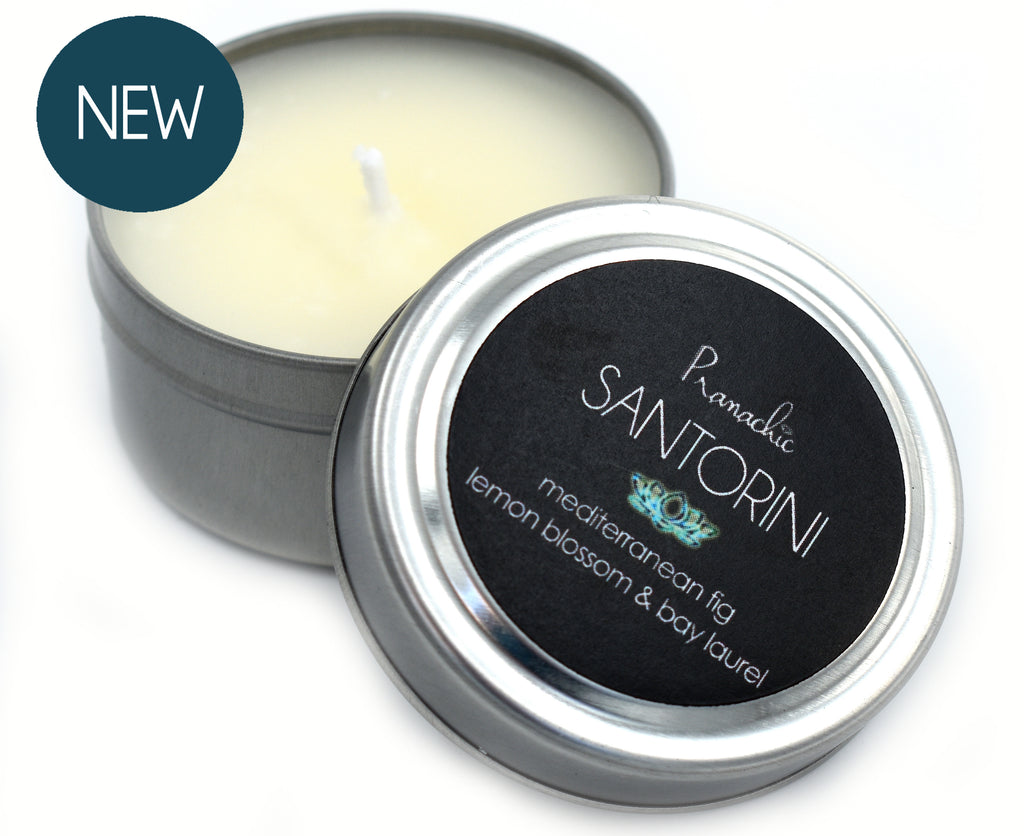 SANTORINI Small Travel Candle