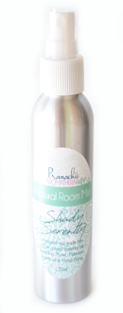 Shady Serenity - the cooling scents of thyme, Mandarin, patchouli and ylang ylang - Pranachic