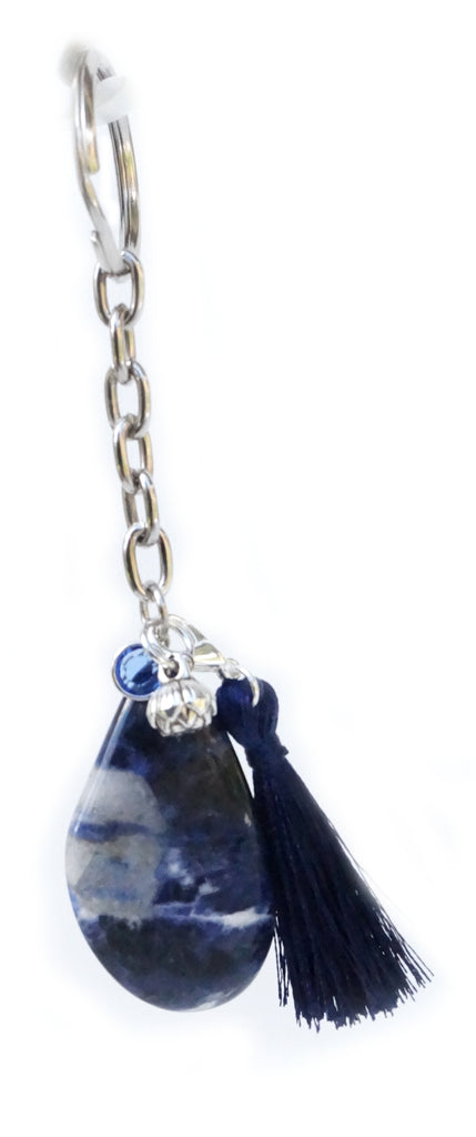 Sodalite Key Ring - Pranachic