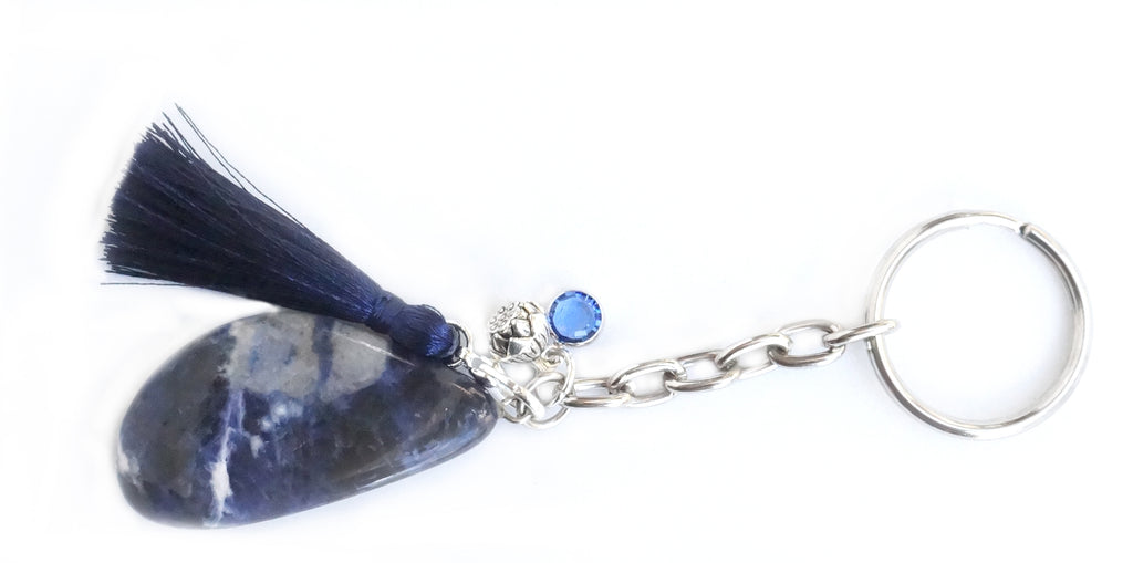 Sodalite Key Ring - Pranachic